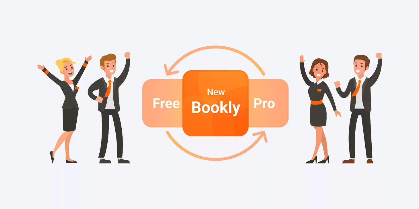 Banner-04_1460x730_New-Bookly Major Update. Introducing Bookly and Bookly Pro.