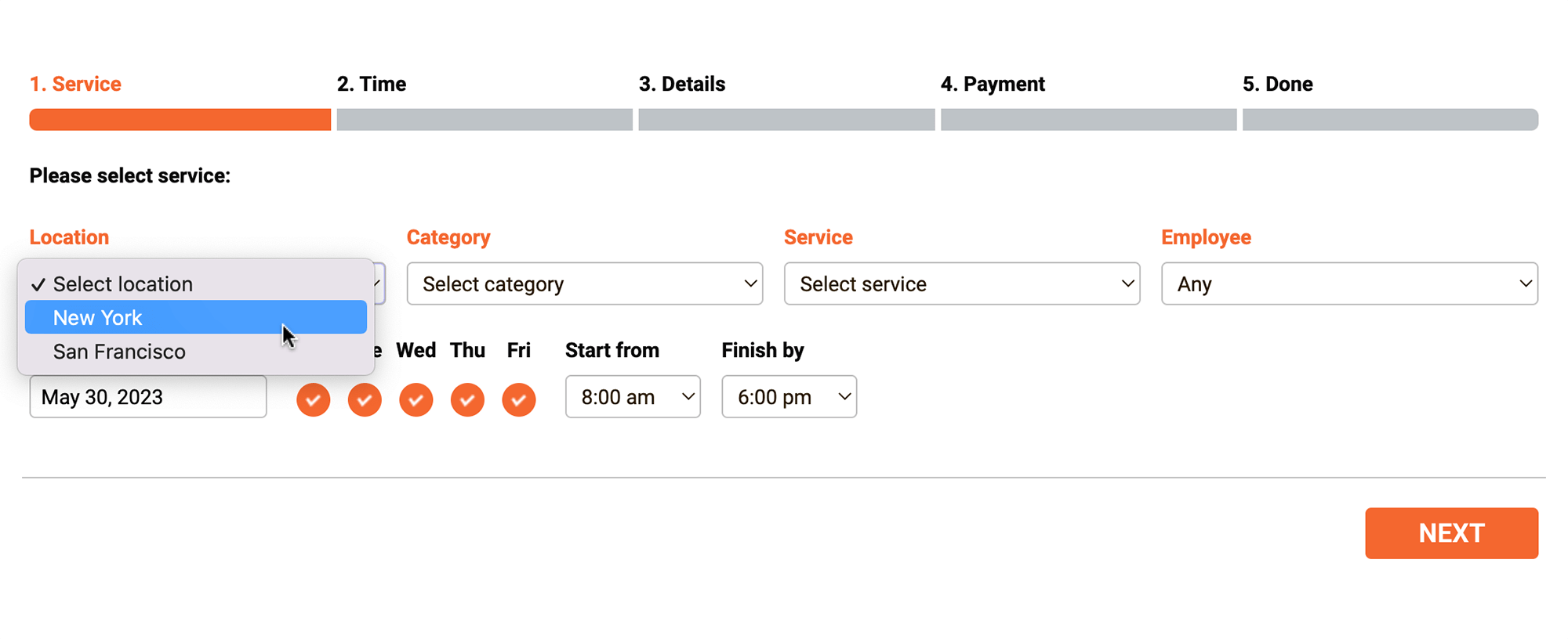 Add service locations in Bookly Add service locations in Bookly