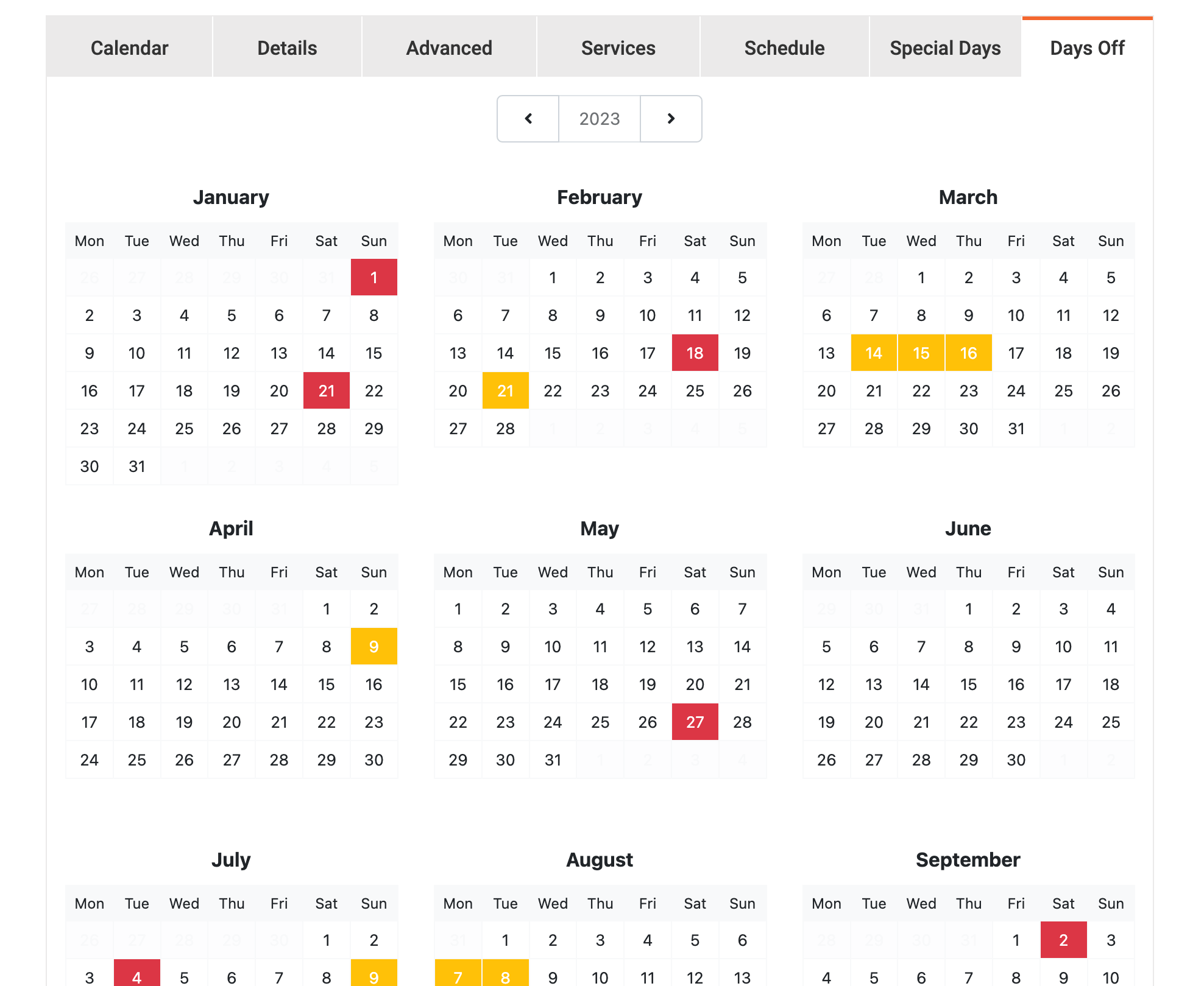 Personal Staff Cabinet for employees in Bookly Personal Staff Cabinet for employees in Bookly