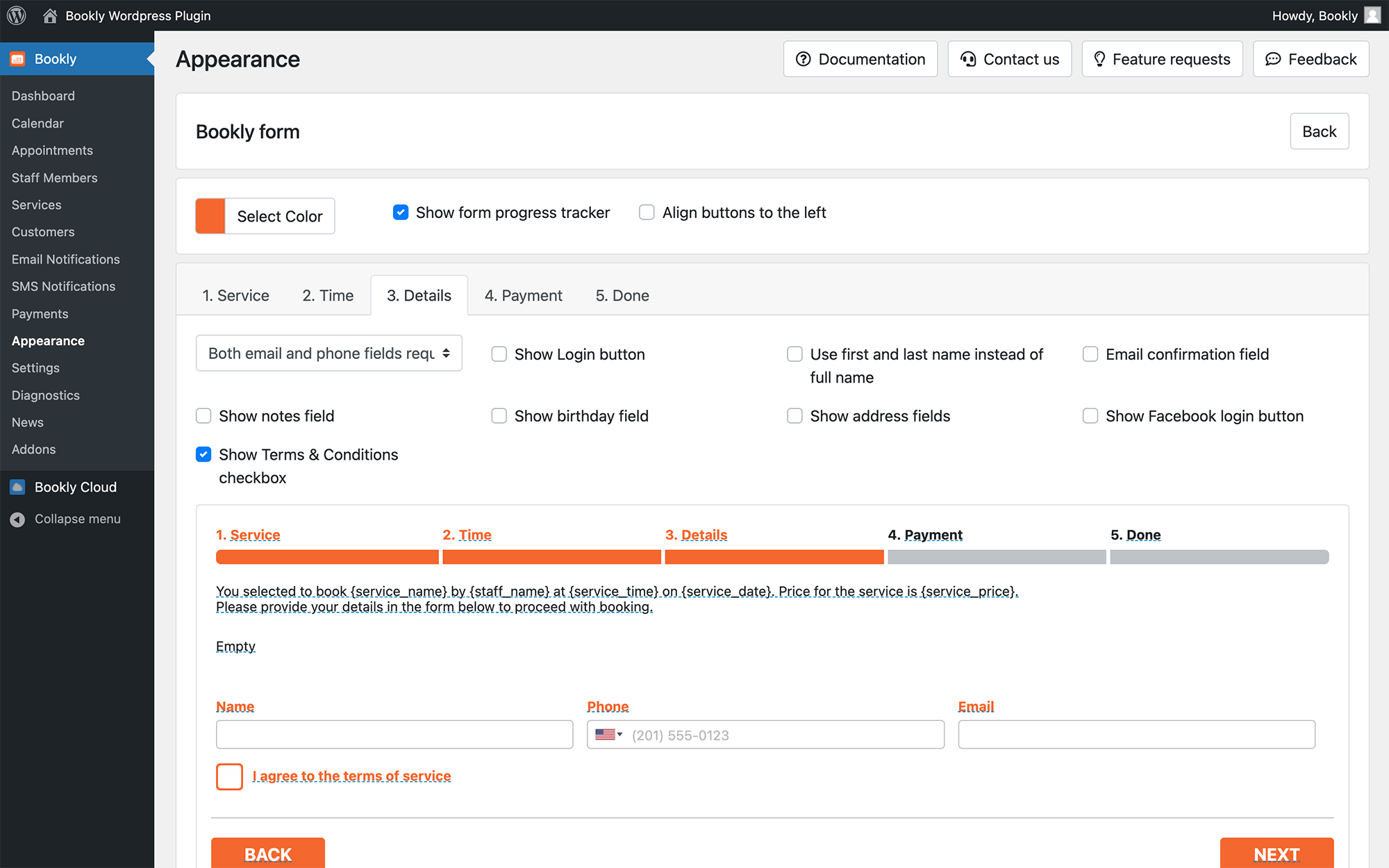 User-friendly admin panel in Bookly PRO User-friendly admin panel in Bookly PRO
