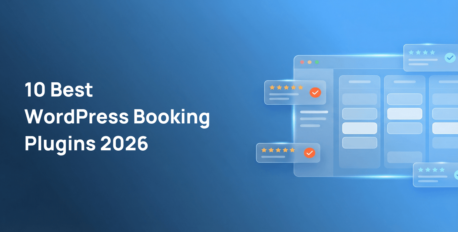 10 Best WordPress Booking Plugins 2026 10 Best WordPress Booking Plugins 2026